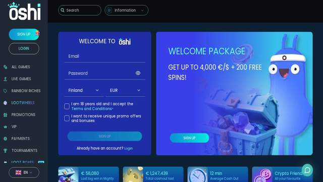 Oshi Casino casino